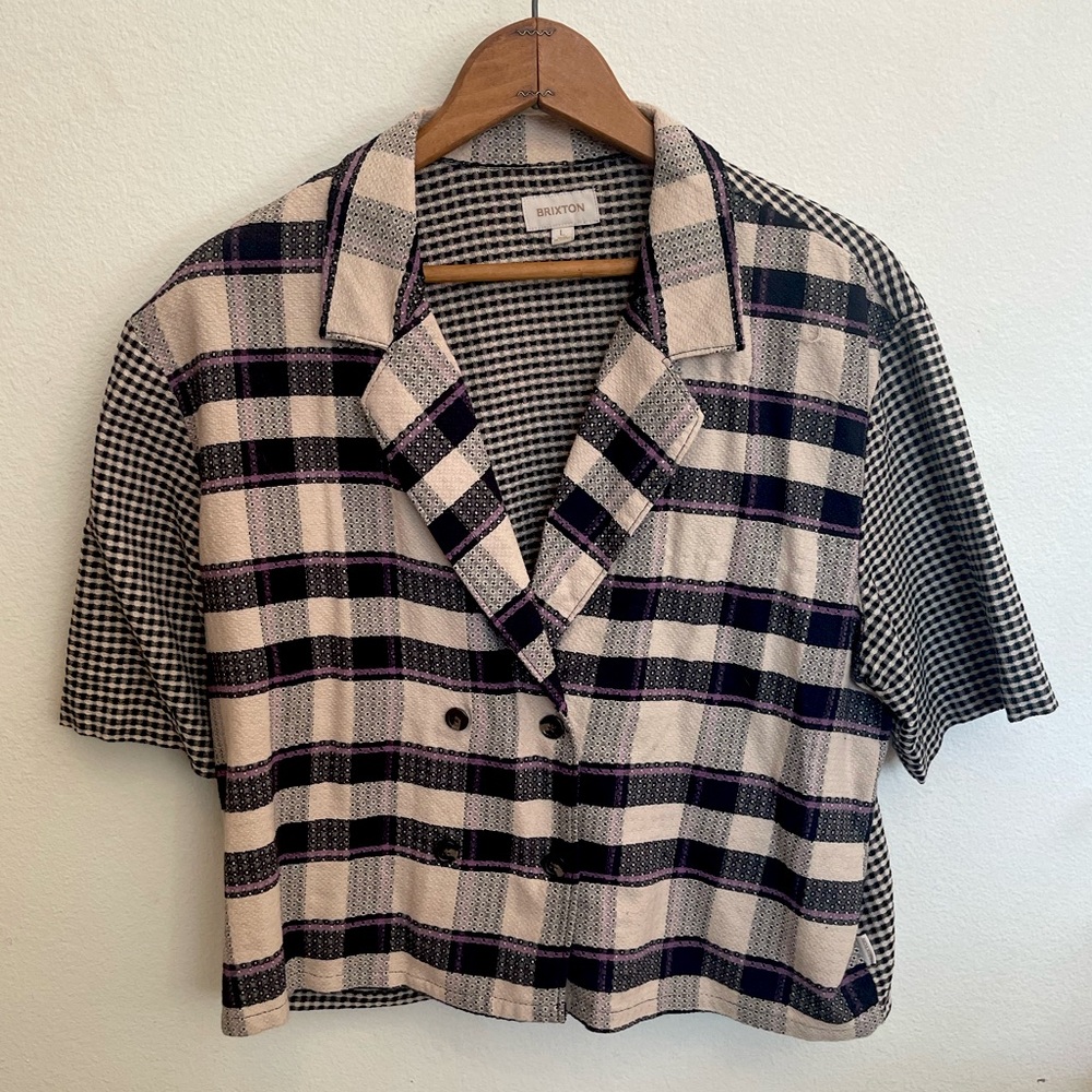 Brixton Gingham Crop
